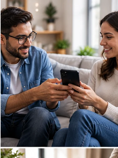Discuss device-sharing expectations before handing over a phone.