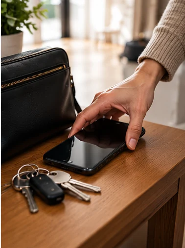 Keep account controls distinct from local app access.